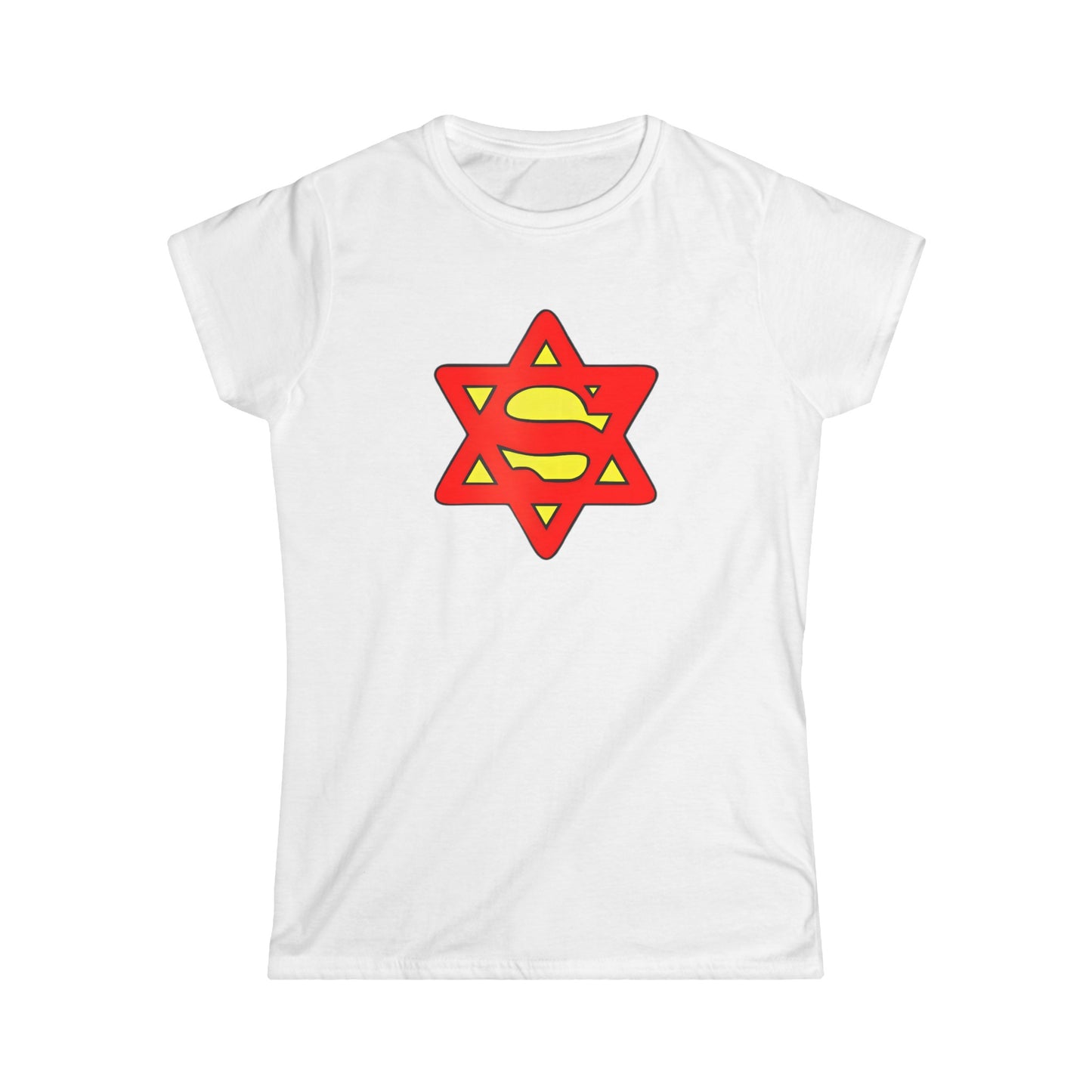 Super Jew Women's T-shirt - Fitted Version!