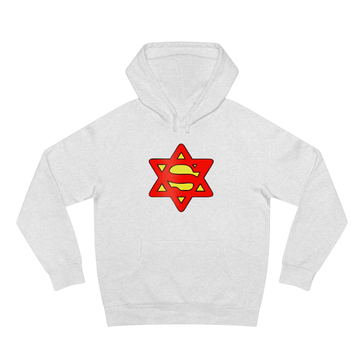 Super Jew Pullover Kangaroo Hoodie - Unisex