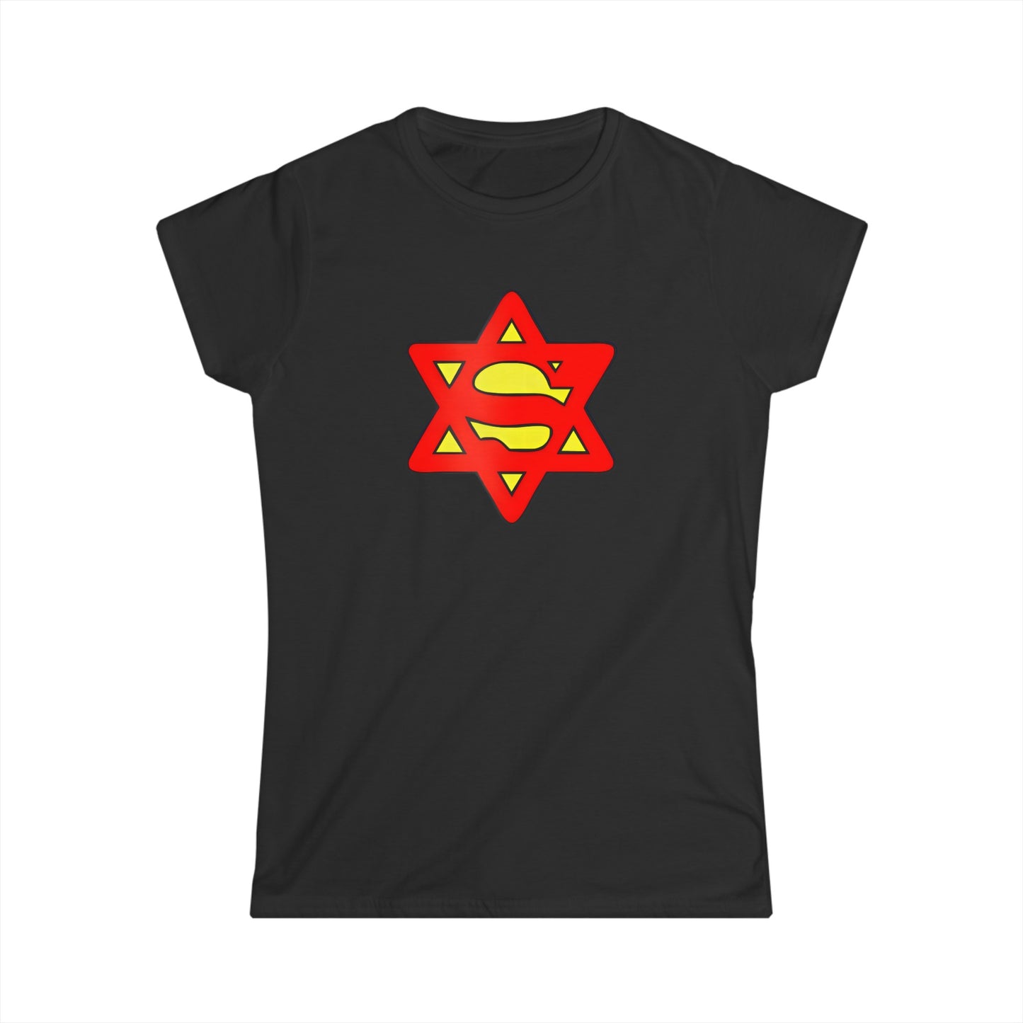 Super Jew Women's T-shirt - Fitted Version!