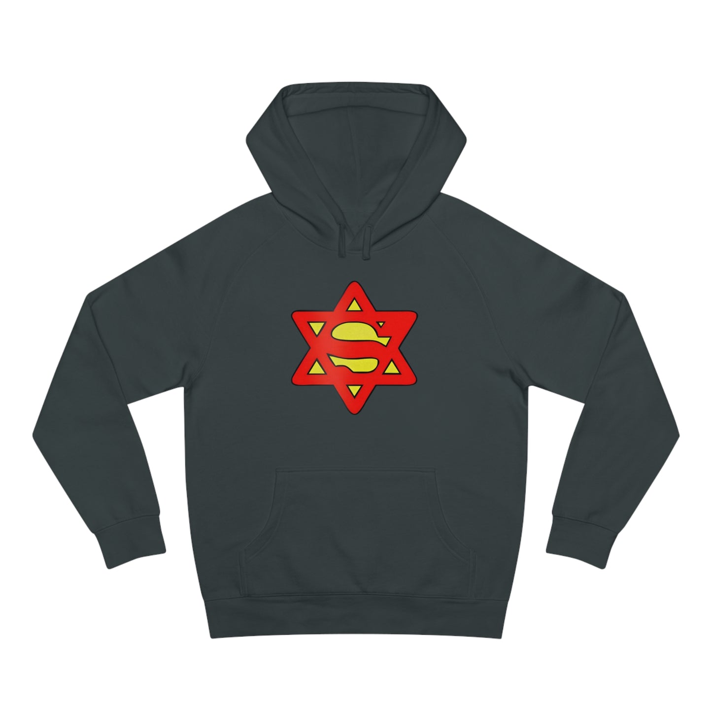 Super Jew Pullover Kangaroo Hoodie - Unisex